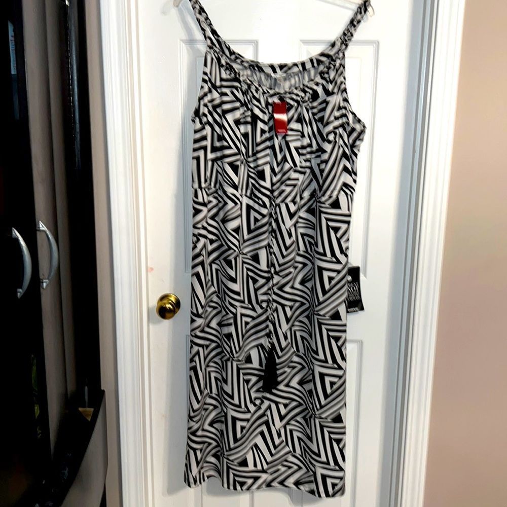 Zebra print maxi dress